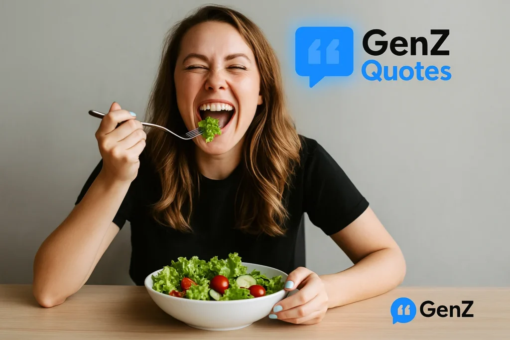 salad captions