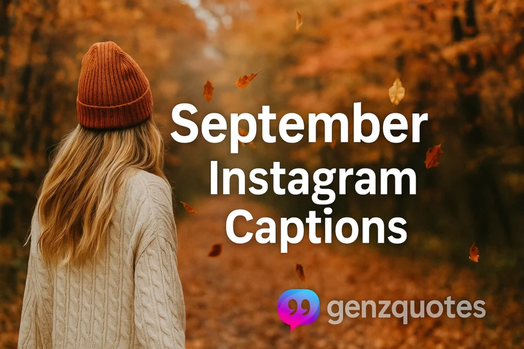 september instagram captions