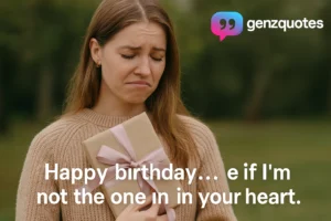 birthday messages for one sided love