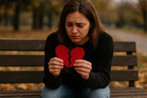 broken heart captions