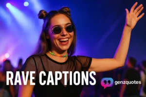 rave captions