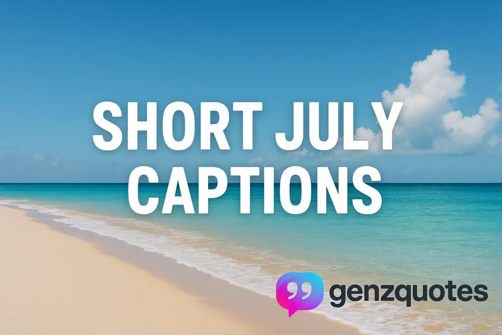 short july captions