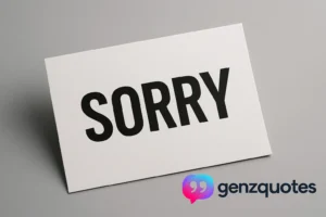 sorry quotes