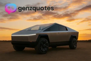 tesla cybertruck captions