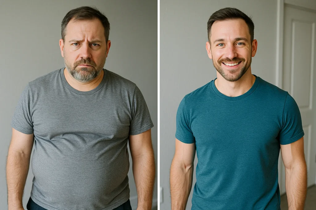 before and after captions