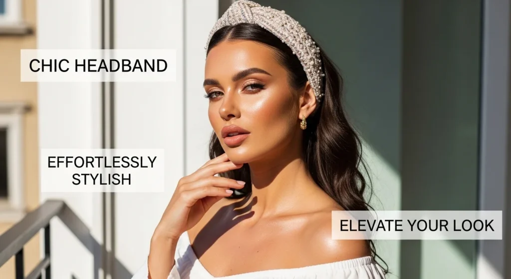 chic headband instagram captions