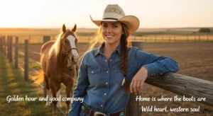 cowgirl instagram captions