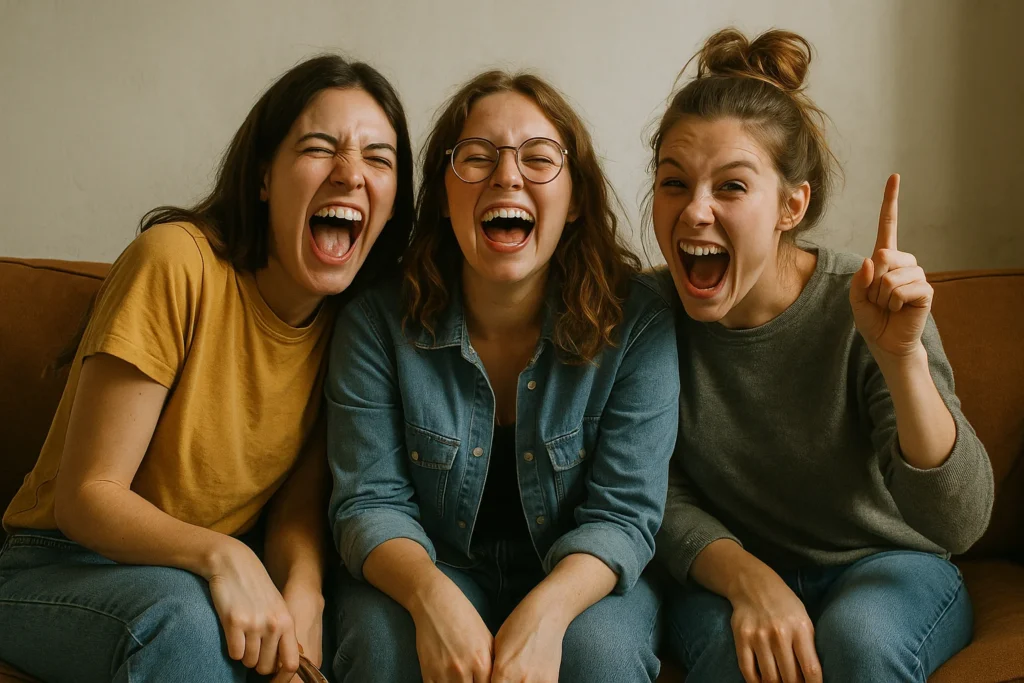 crazy friends captions