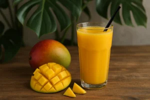 mango juice captions