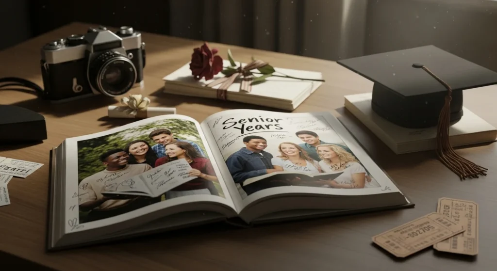 senior years captions